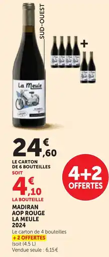 Maximarché La Meule Madiran AOP Rouge offre