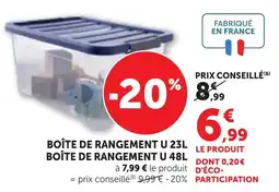 Bi1 BOÎTE DE RANGEMENT offre