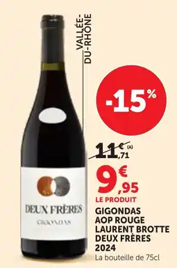 Maximarché DEUX FRÈRES GIGONDAS offre