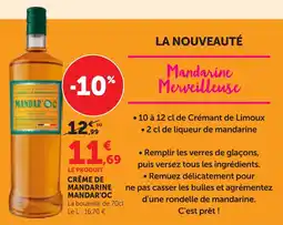 Maximarché MANDAR'OC CRÈME DE MANDARINE offre