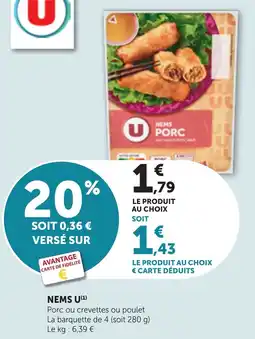 Bi1 NEMS U offre