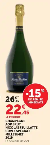 Maximarché Nicolas Feuillatte Champagne offre