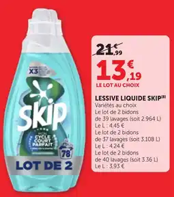 Bi1 SKIP Lessive liquide offre