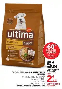 Bi1 ultima Croquettes pour petit chien offre