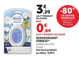Bi1 Febreze Desodorisant offre