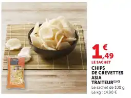 Bi1 Asia Traiteur Chips de crevettes offre