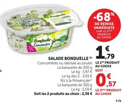 Bi1 Bonduelle Salade offre