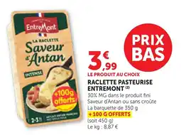 Bi1 Entremont Raclette offre