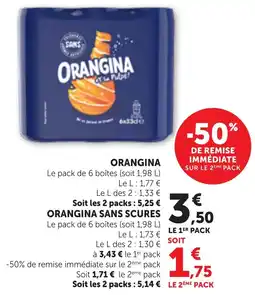 Bi1 ORANGINA offre