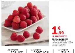 Bi1 LA BARQUETTE FRAMBOISE offre