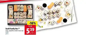 Lidl Sushi Family Box offre