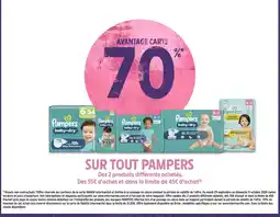Intermarché Express Pampers offre