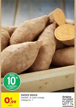 Intermarché Hyper PATATE DOUCE offre