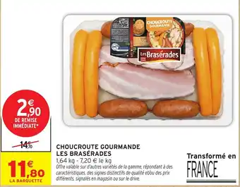 Les Brasérades Choucroute Gourmande
