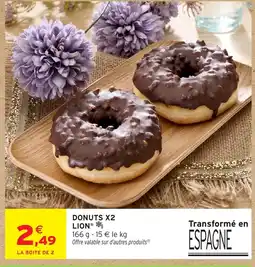 Intermarché Hyper LION DONUTS offre