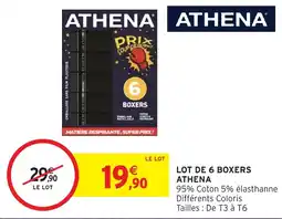 Intermarché Hyper ATHENA Boxers offre