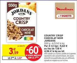Intermarché Hyper JORDANS COUNTRY CRISP offre