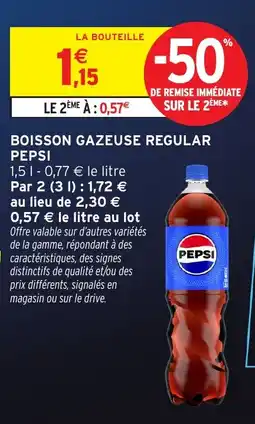 Intermarché Hyper PEPSI BOISSON GAZEUSE REGULAR offre