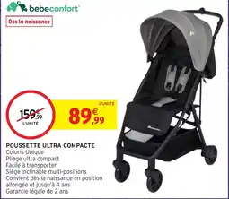Intermarché Hyper bebeconfort POUSSSETTE ULTRA COMPACTE offre
