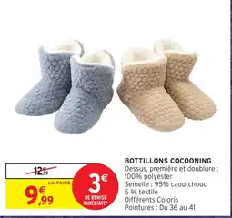 Intermarché Hyper BOTTILLONS COCOONING offre