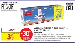 Intermarché Hyper Actimel offre