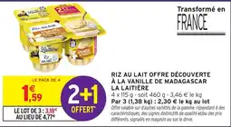 Intermarché Hyper La Laitière Riz au lait offre