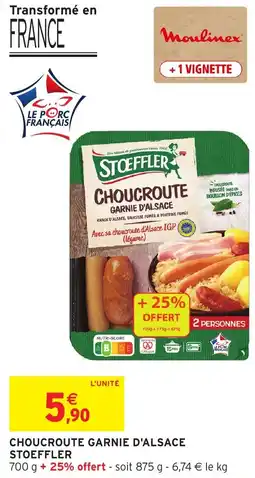 Intermarché Hyper Stoeffler Choucroute garnie d'Alsace offre