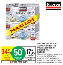Intermarché Hyper Rubson AERO 360° TAB offre