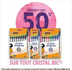 Intermarché BIC Cristal Original offre