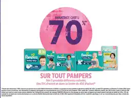 Intermarché Pampers offre
