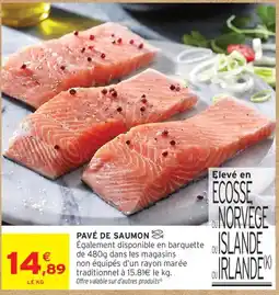 Intermarché PAVÉ DE SAUMON offre