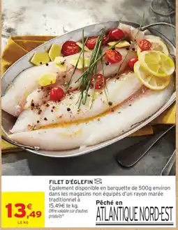 Intermarché FILET D'ÉGLEFIN offre