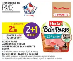 Intermarché Herta Le Bon Paris offre