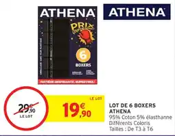 Intermarché ATHENA Boxers offre