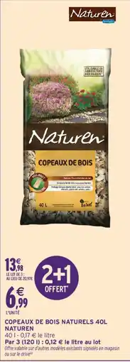 Intermarché Naturen Copeaux de bois offre