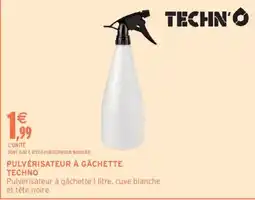 Intermarché TECHNO PULVÉRISATEUR À GÂCHETTE offre
