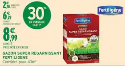 Intermarché Fertiligène Gazon Super Regarnissant offre