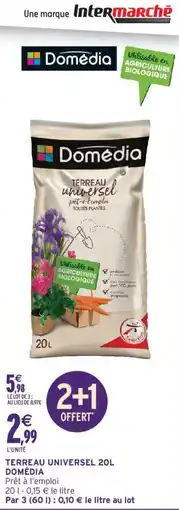 Intermarché Domédia Terreau universel offre