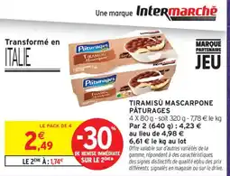 Intermarché Pâturages Tiramisu Mascarpone offre