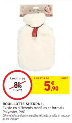 Intermarché BOUILLLOTTE SHERPA offre
