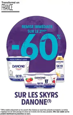 Intermarché Danone skyr offre