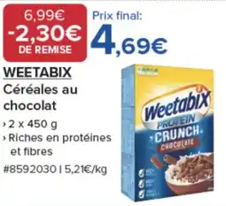 Costco Weetabix Céréales au chocolat offre