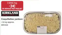 Costco KIRKLAND Coquillettes jambon offre
