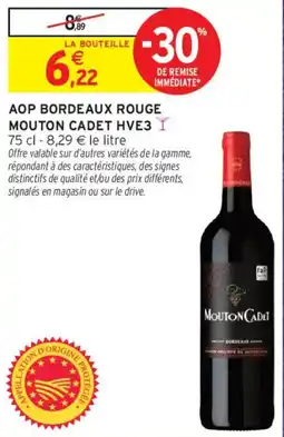 Intermarché MOUTON CADET HVE3 offre