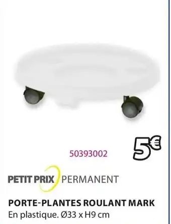 JYSK Porte-plantes roulant mark offre