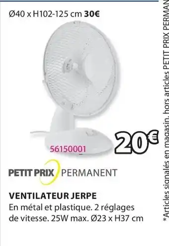 Ventilateur jerpe