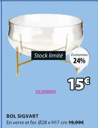 JYSK Bol sigvart offre