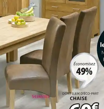 JYSK Chaise jullerup offre