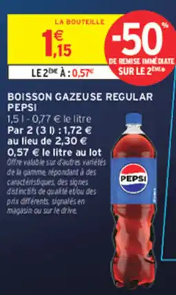 Intermarché Contact PEPSI BOISSON GAZEUSE REGULAR offre