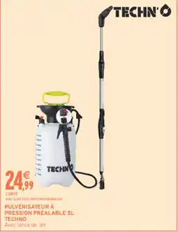 Intermarché Hyper TECHNO PULVÉRISATEUR À PRESSION PRÉALABLE 5L offre